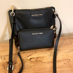 Michael Kors Satchel and wallet set